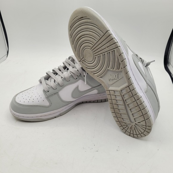 Nike Dunk Low Top Retro Sz 8 White Grey Fog DD1391-103 Men Nike Dunk White Grey
